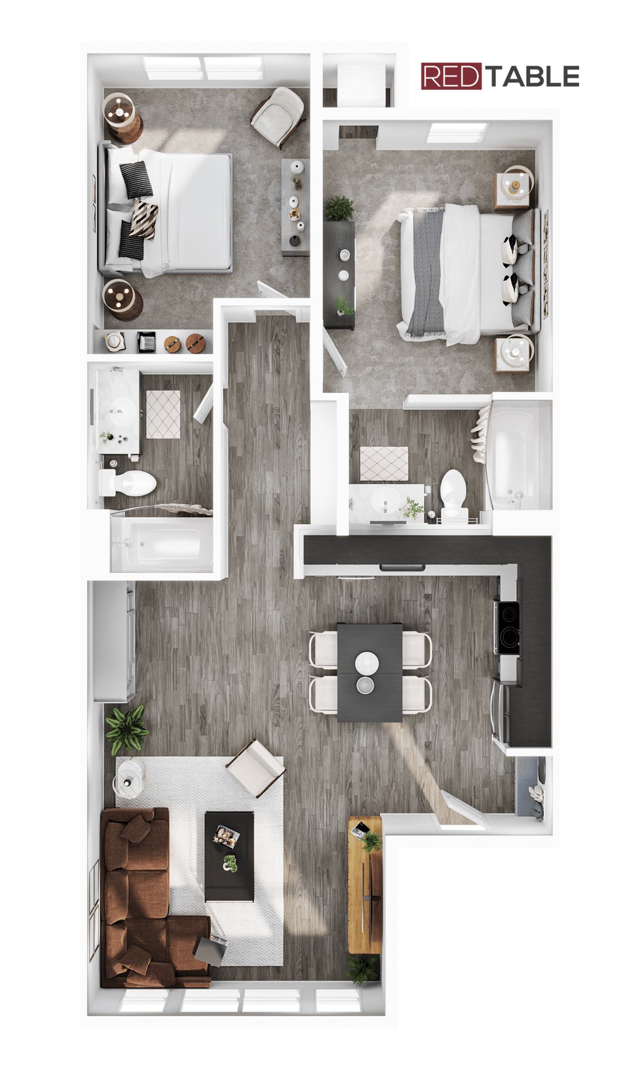 Red Table Apartments – C-308