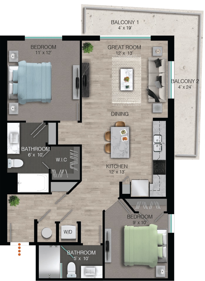 Quantum Flagler Village – 1-606
