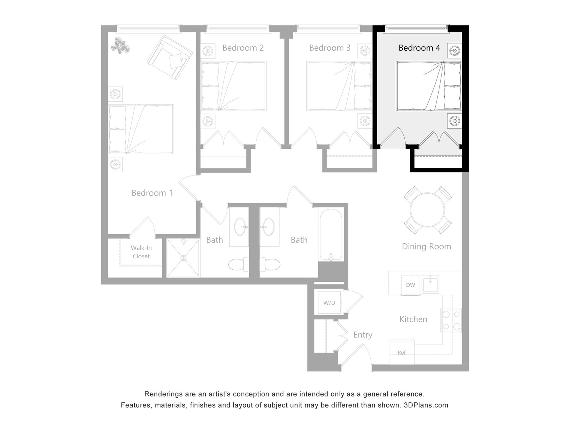 The Reserve – 4I (Private Room)-BR 4