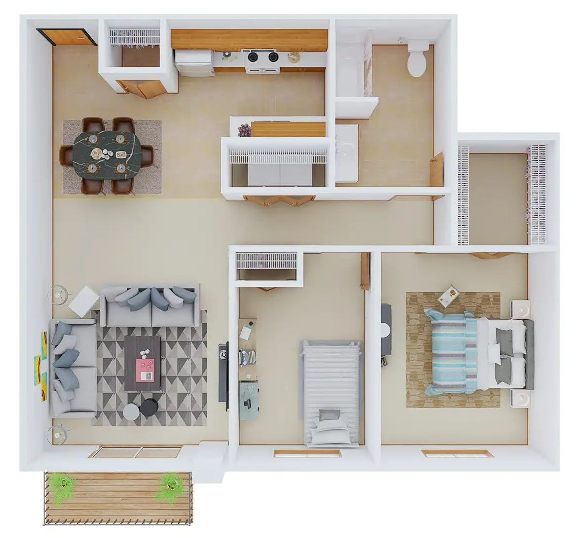 Mill Pond Apartments – 308