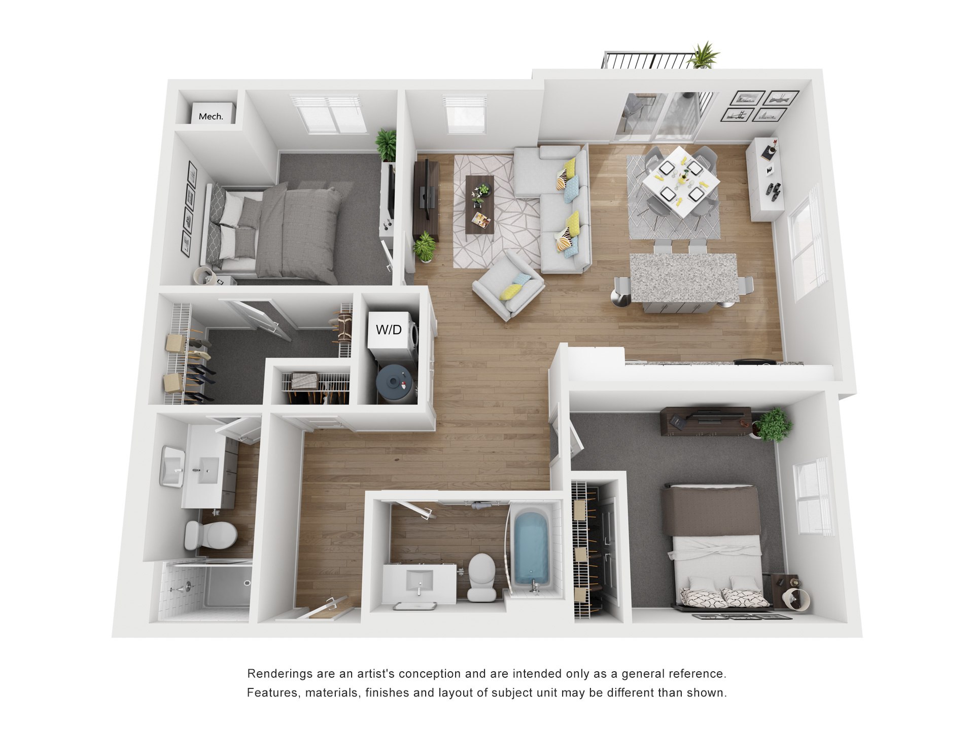 The Monroe Apartments – 1-102