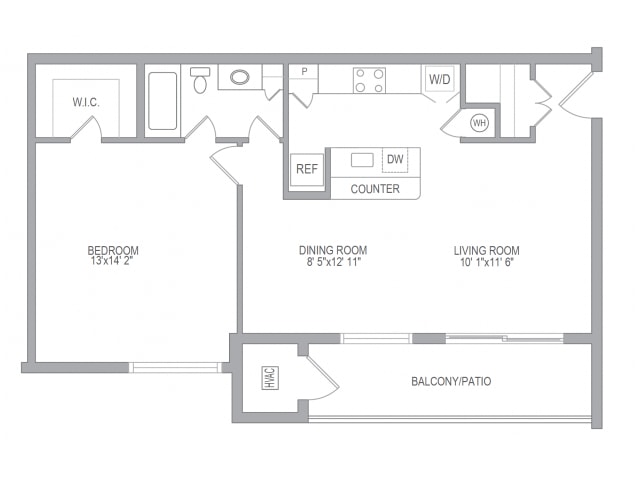 Cavalier Court – 1BR/1BA