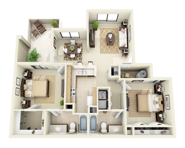 Towne Square Apartment Homes – 022022