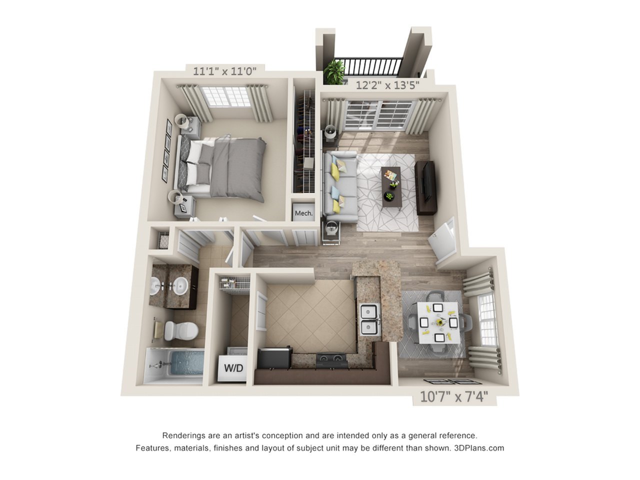 Quiet Waters Apartment Homes – 102
