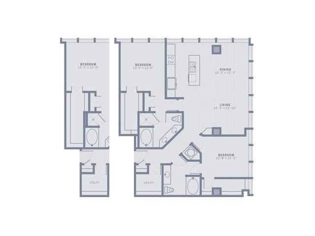 Gables Republic Tower – 1009