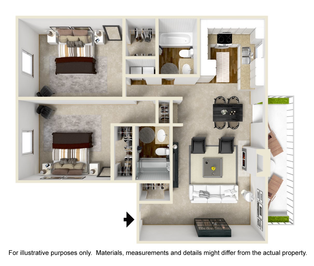 The Warwick Apartment Homes – 204