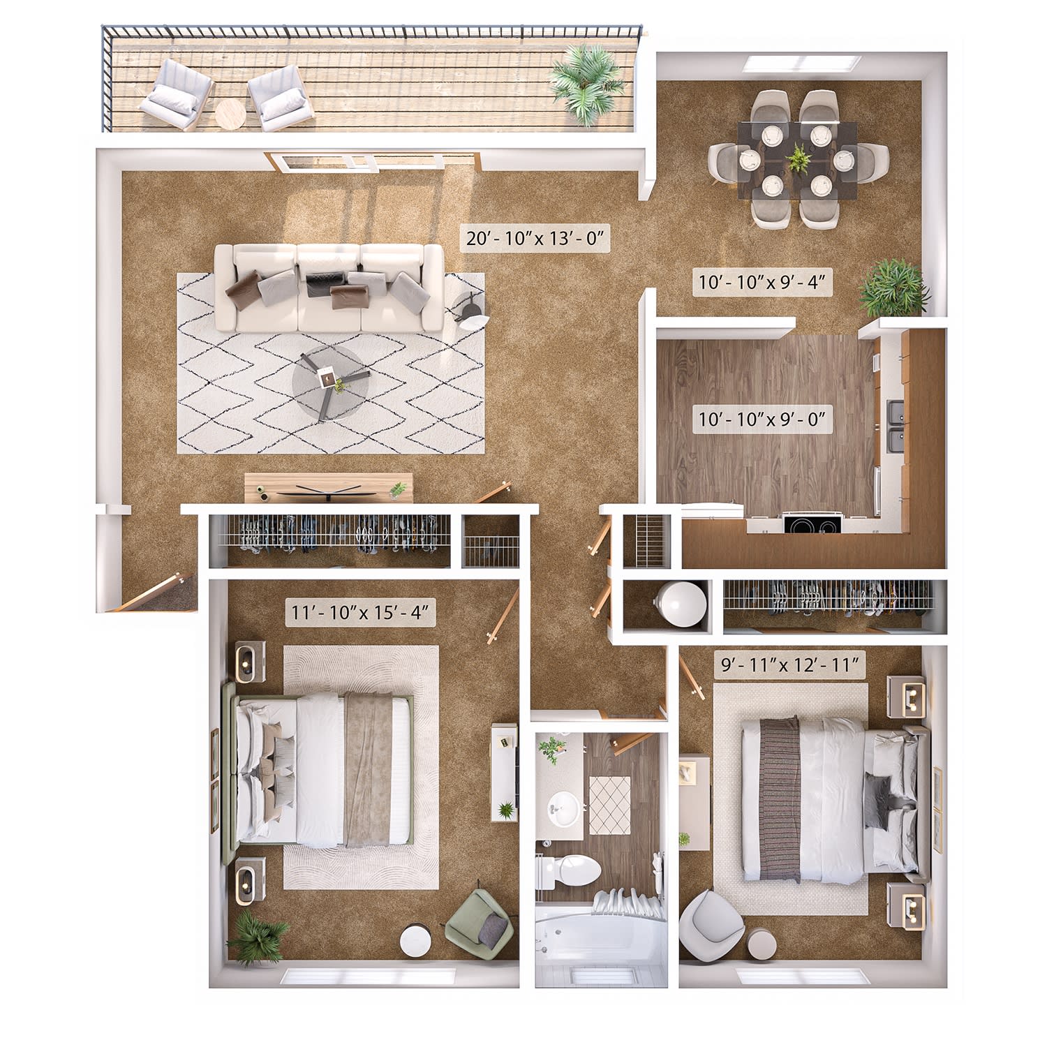 Gold Coast Square Apartments – 1203-11