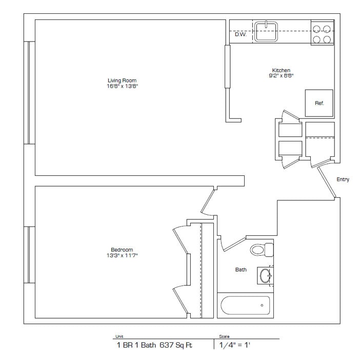 Gardner Street Apartments – 02B