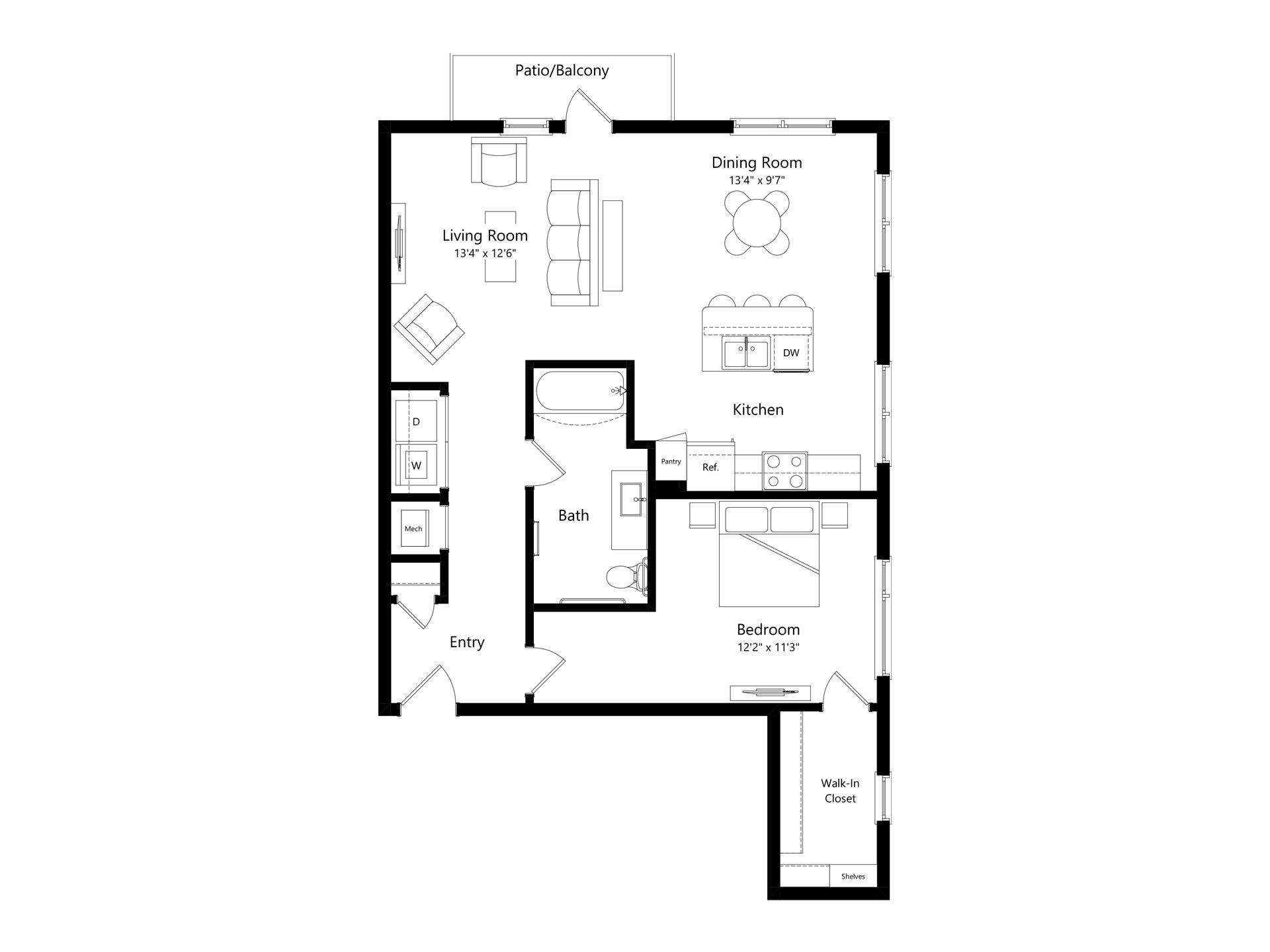 The Navigator Apartments – 101