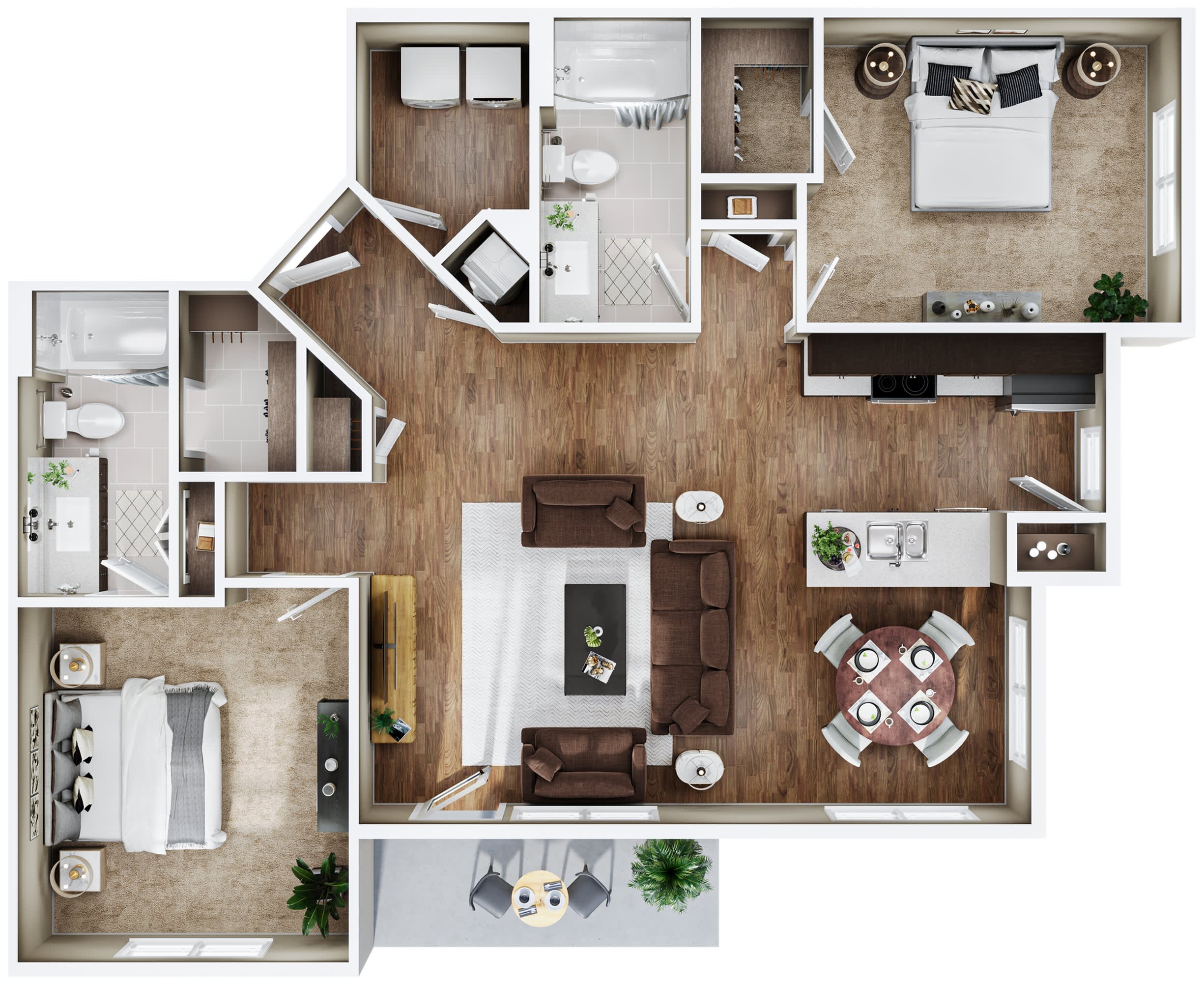 Woodhaven Apartments – 308