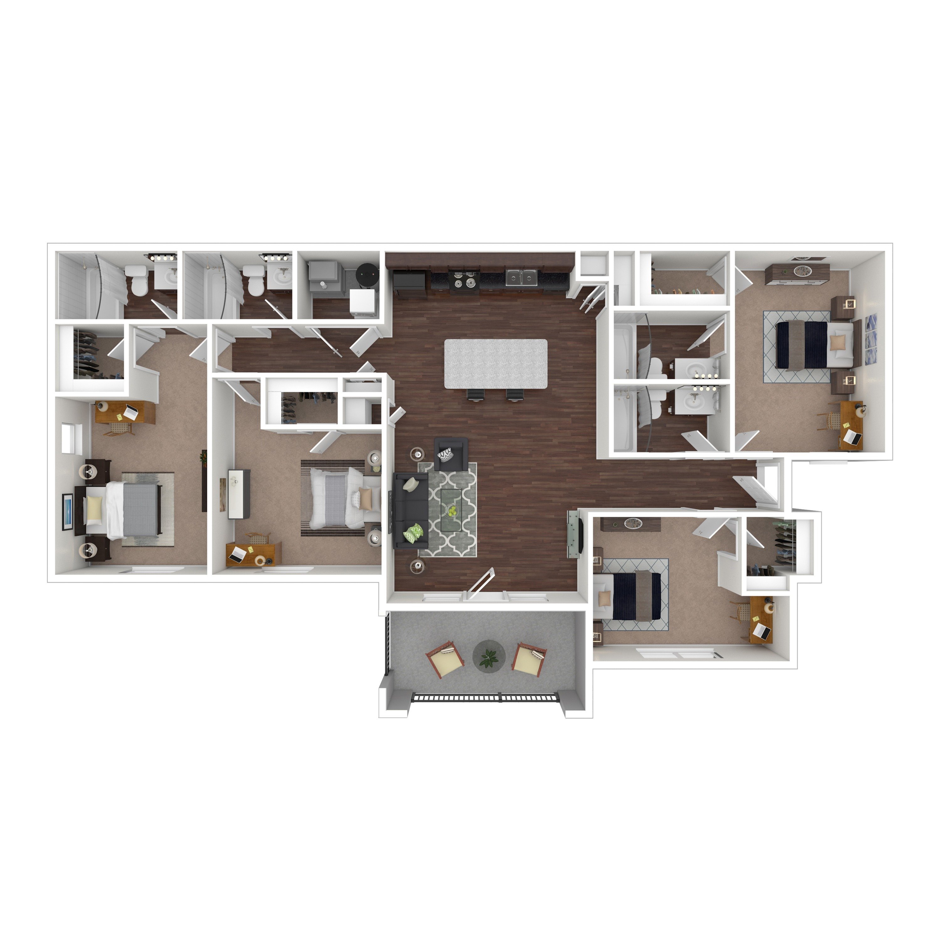 Miami Preserve – Entire Unit - Priced By Bed
