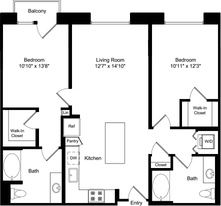 Vista 99 Apartments – 3303