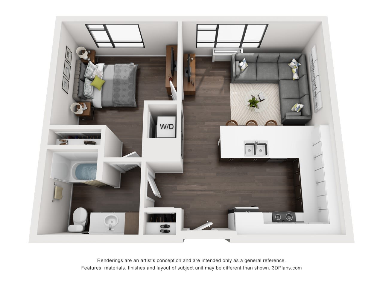 Sky3 Apartments – 1207
