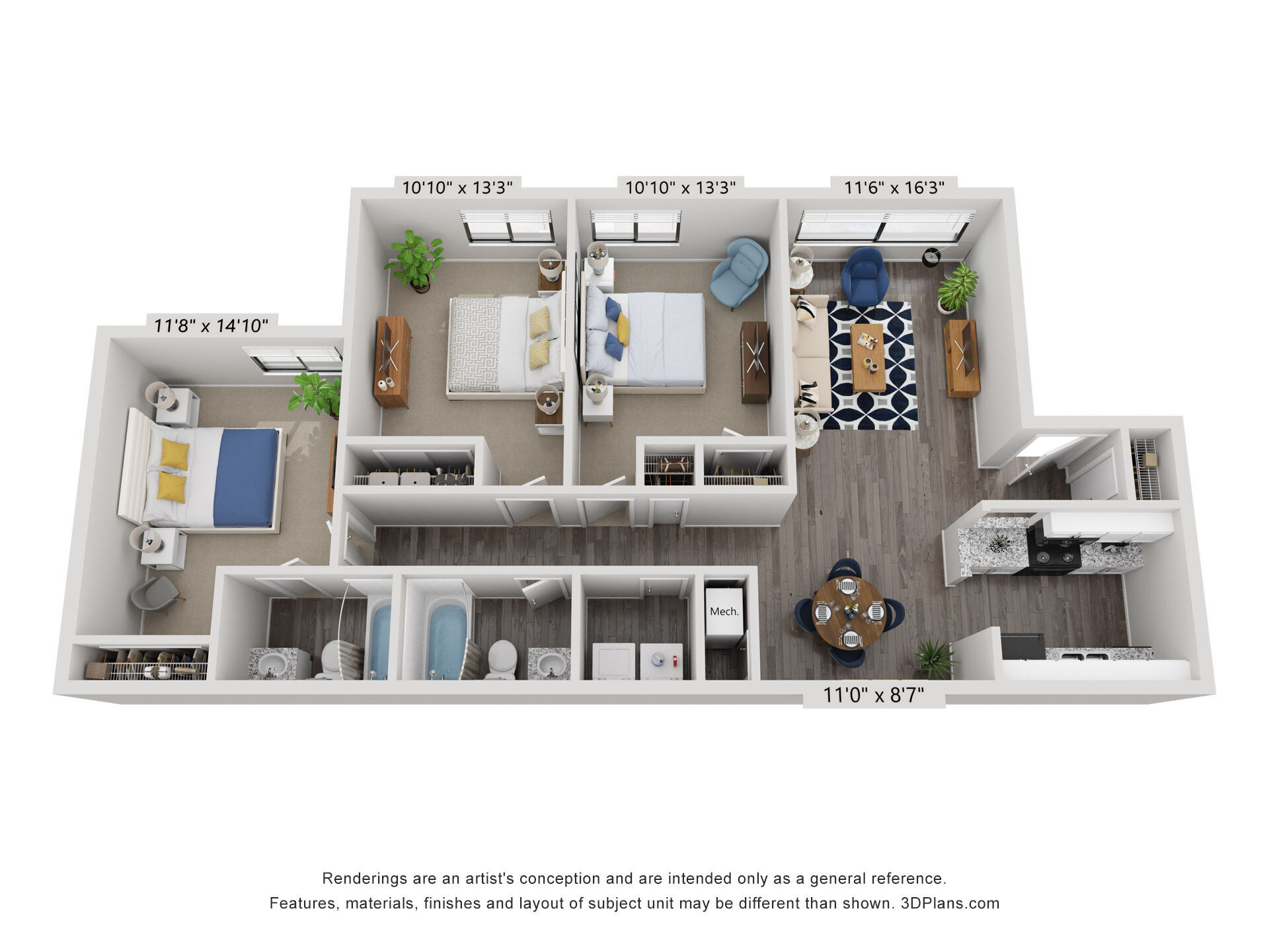 Cross Creek Apartments – D-07