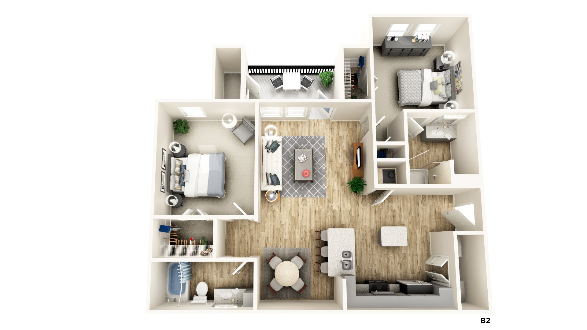 Vintage Foxland Apartments – E203