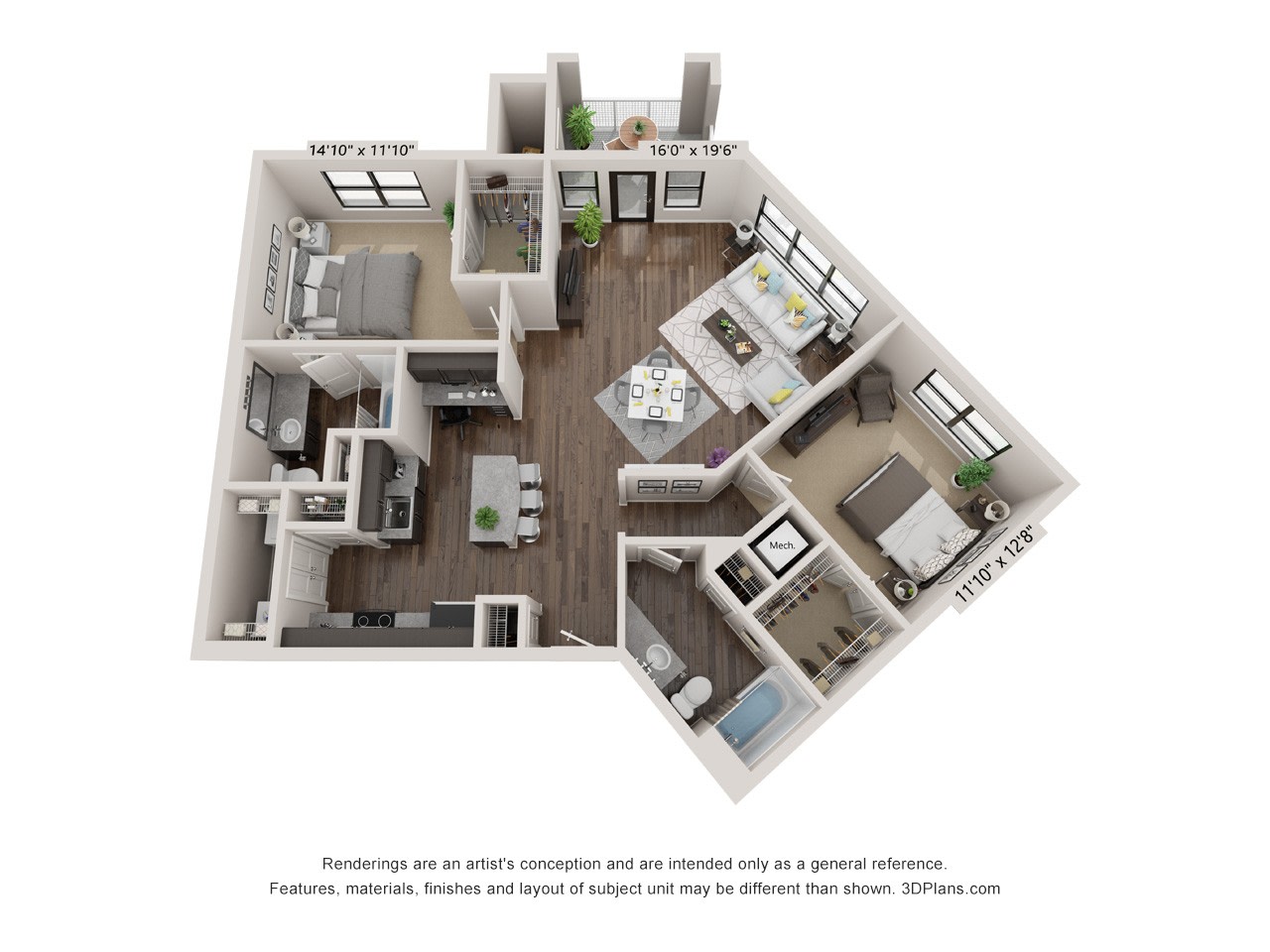Vintage 1857 Apartments – 1307