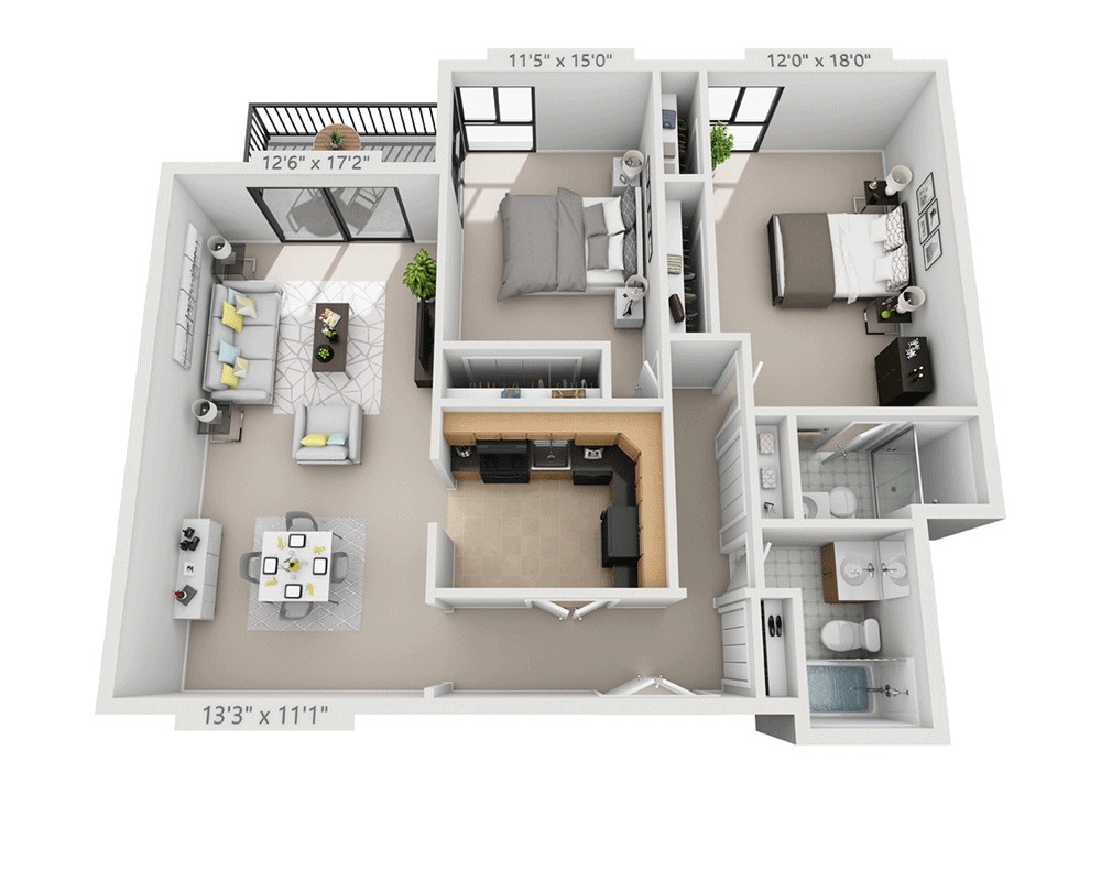 Waterside Towers Apartments – 402A