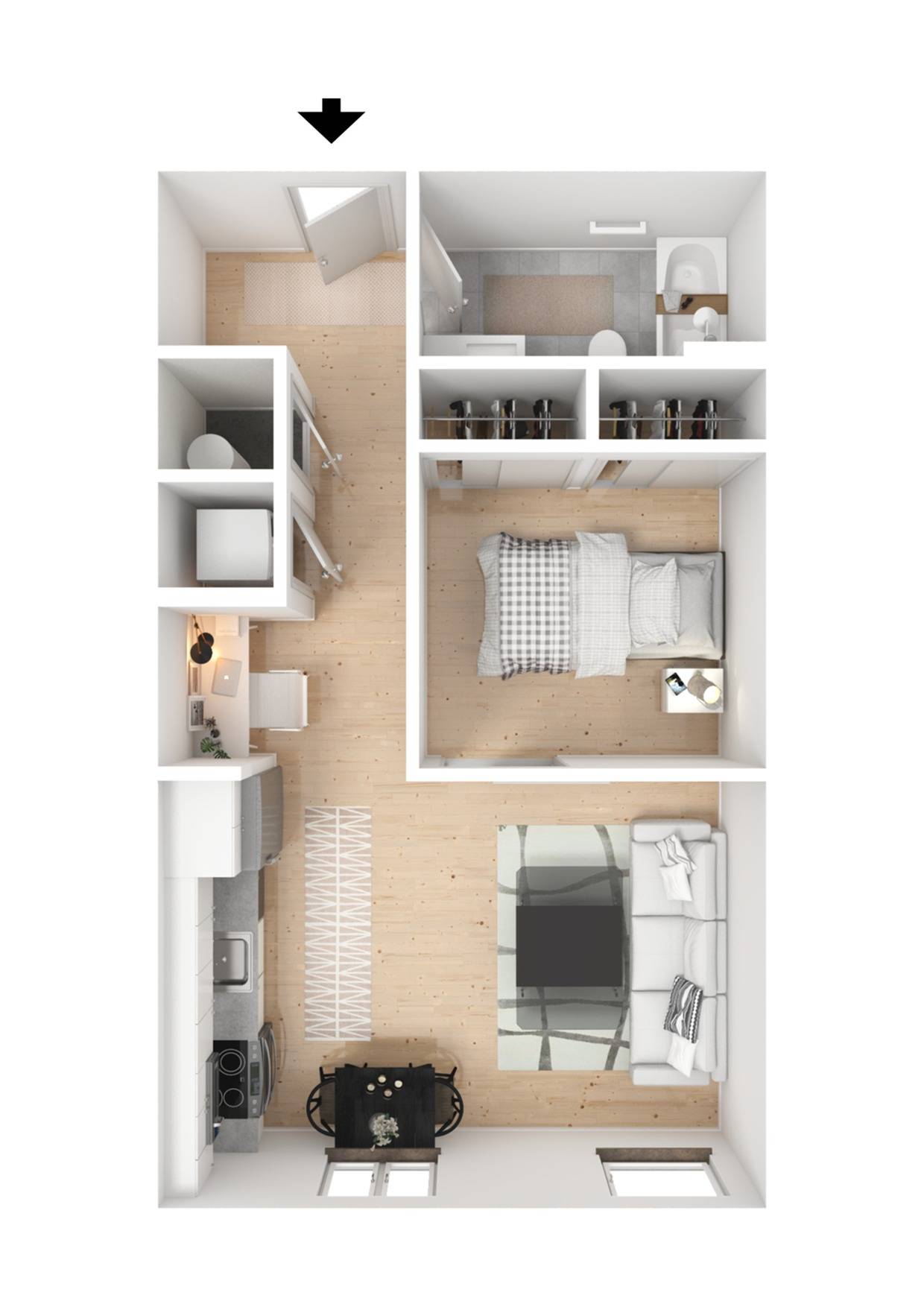 HOHM Apartments – 409