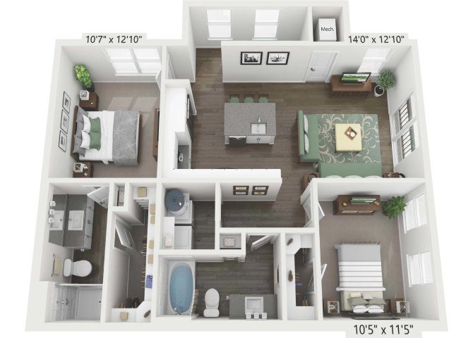 The Prospector Modern Apartments – 01-106