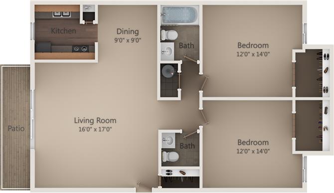 Camelot East Apartments – M0016B