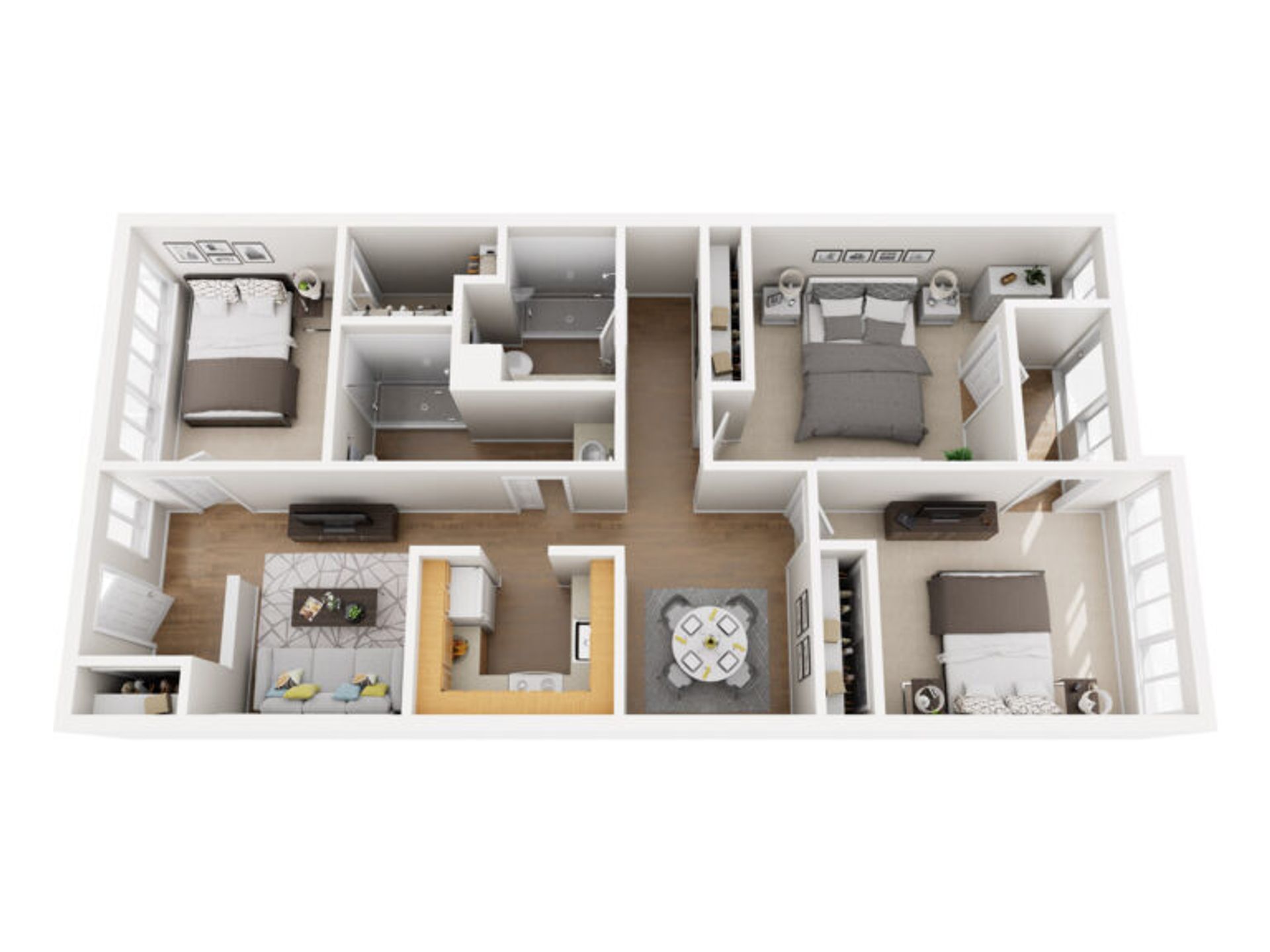 Haven on Geddes – 3 beds, 2 baths, $3999