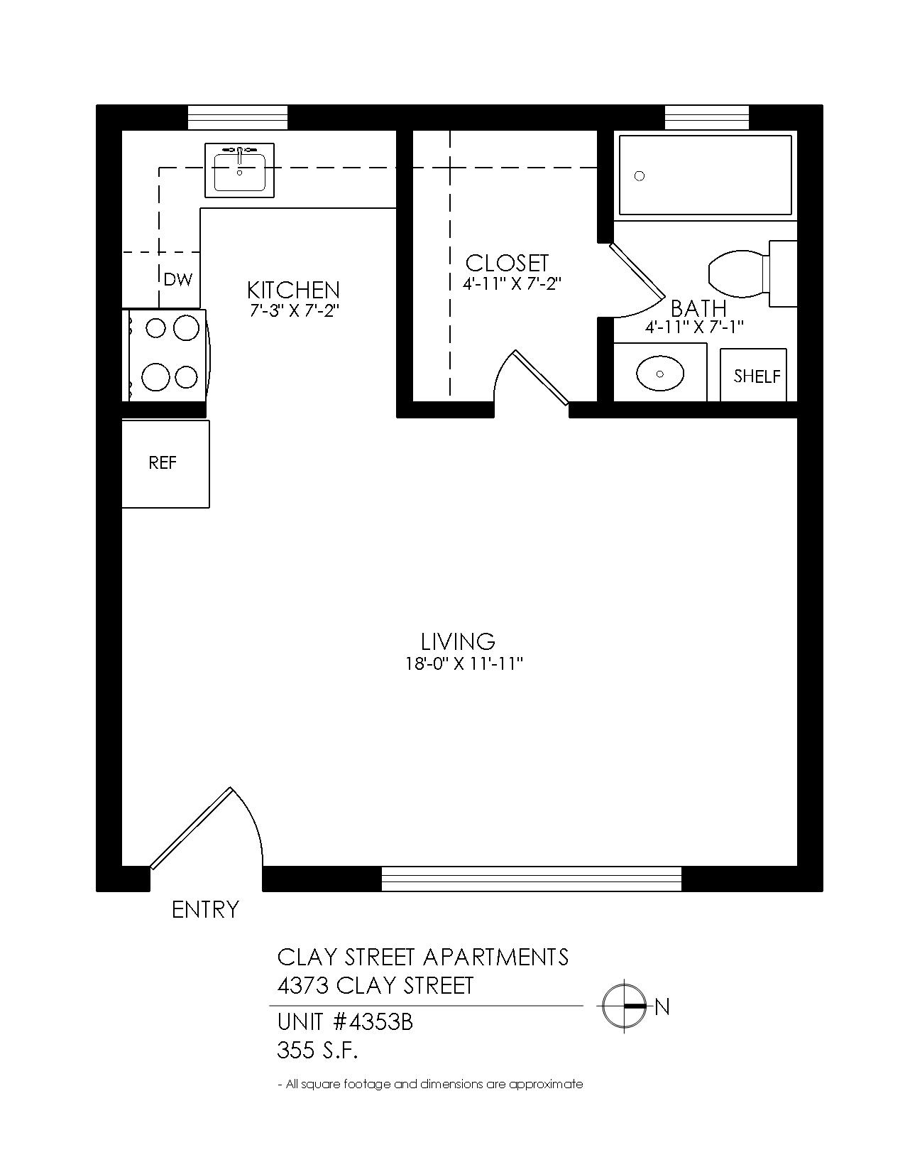 Clay Street Apartments – 4353B