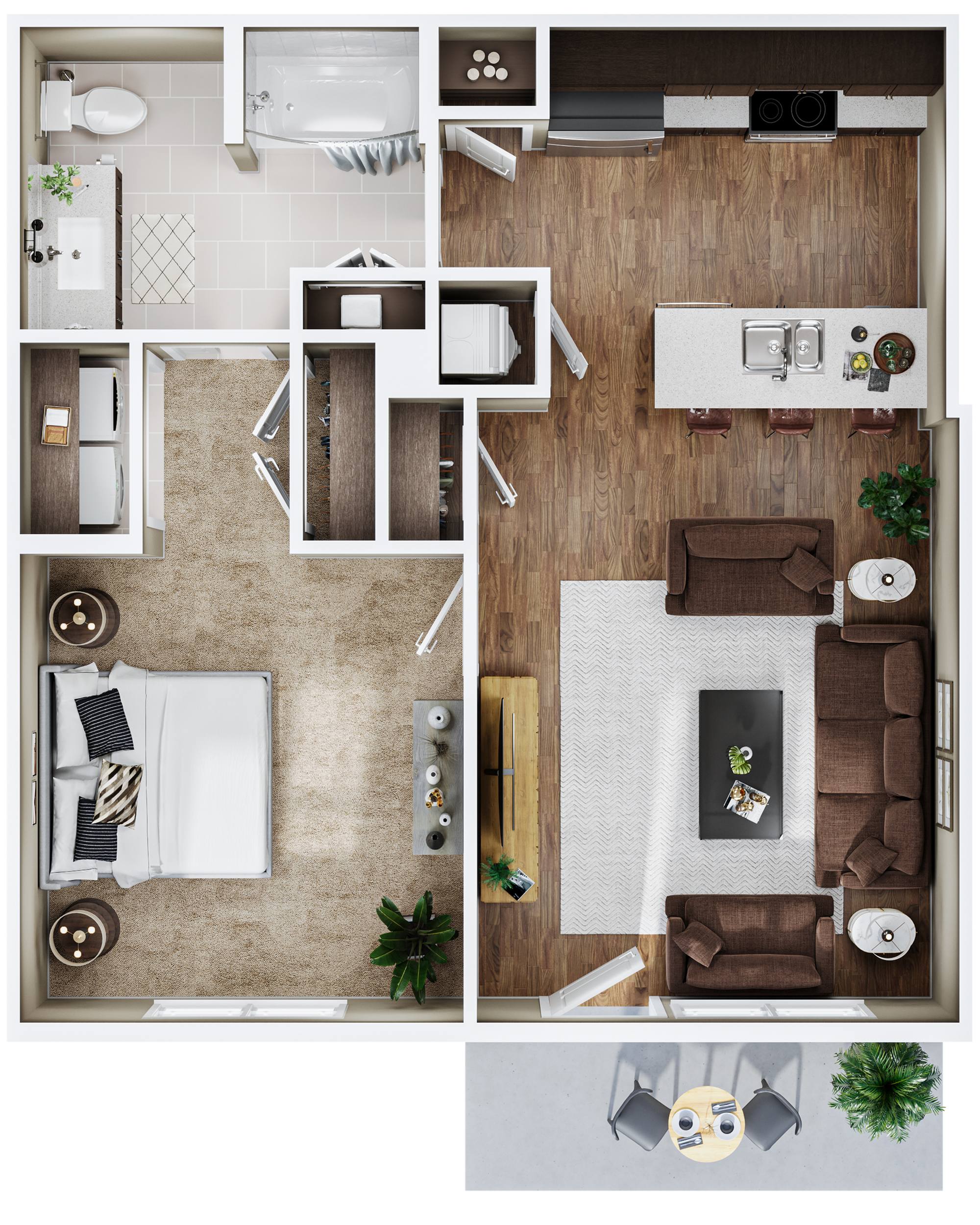 Woodhaven Apartments – 206