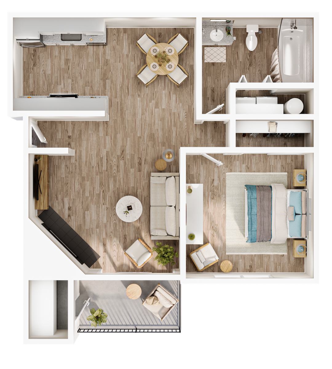 Tessera Apartments – B105
