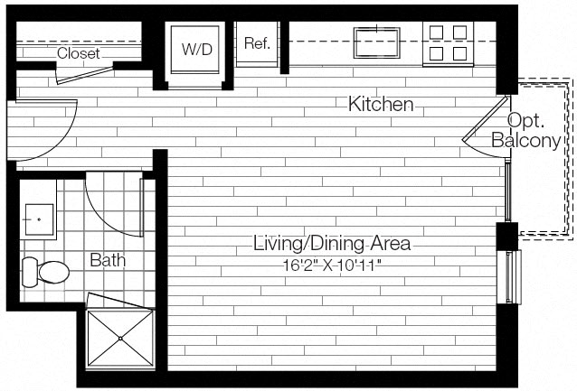19Nineteen Clarendon Apartments – 210