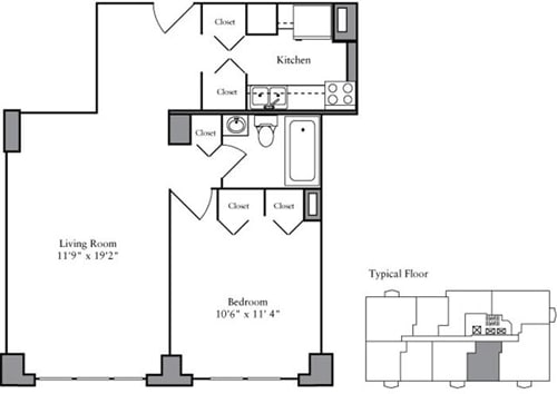 303 East 83rd – 17C