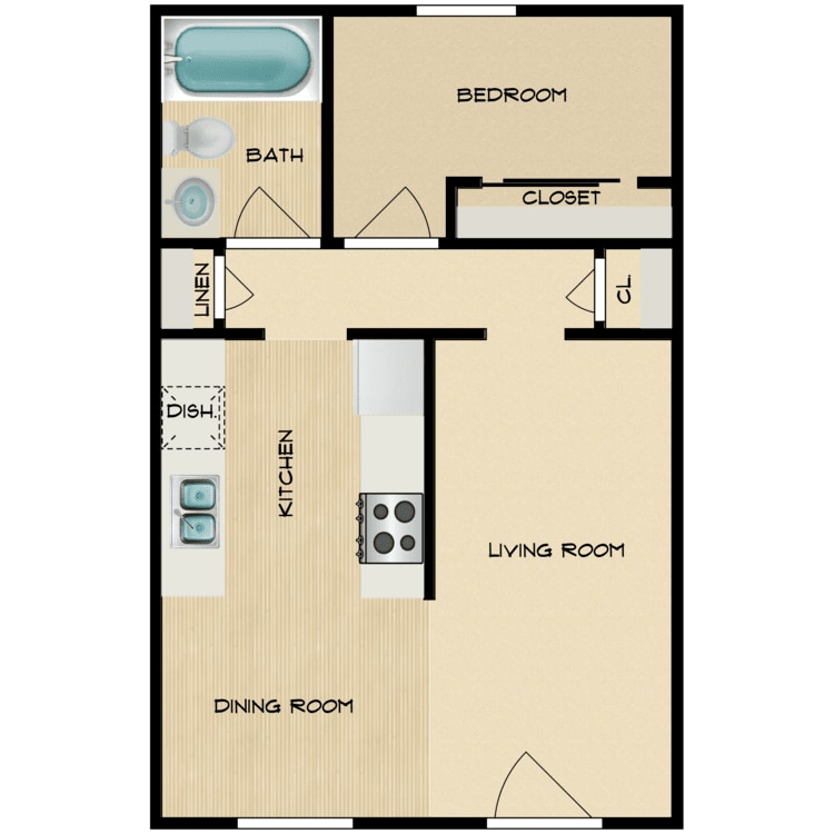 Palm Lane Apartment Homes – Barcelona 1