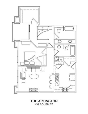 Metro on Granby Apartments – B326