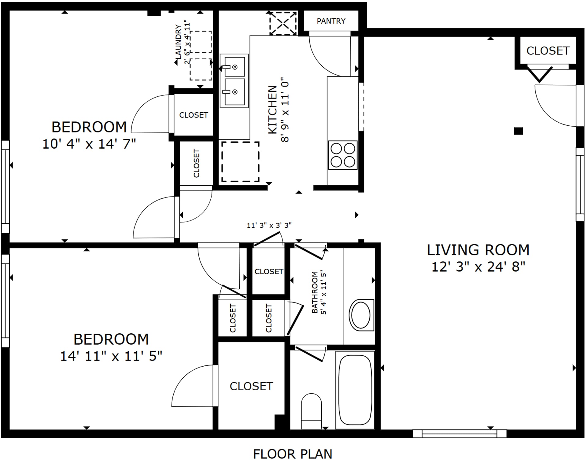 Mora Mi – 2 beds, 1 bath, $799