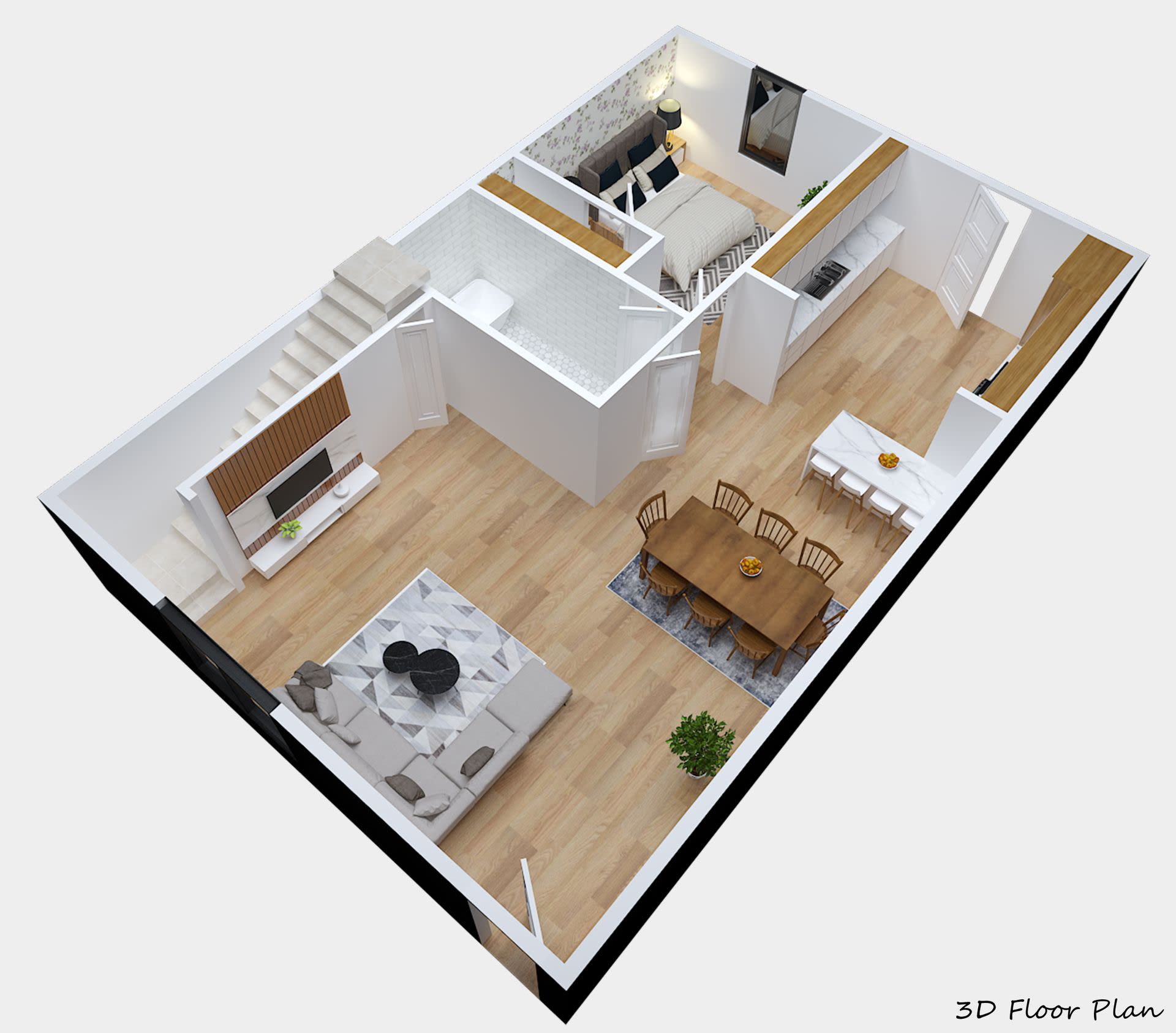 Oakwood Townhomes – 4 beds, 2.5 baths, $2750