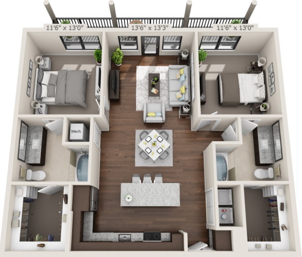 Eastbank River Walk Townhomes & Apartments – 7202