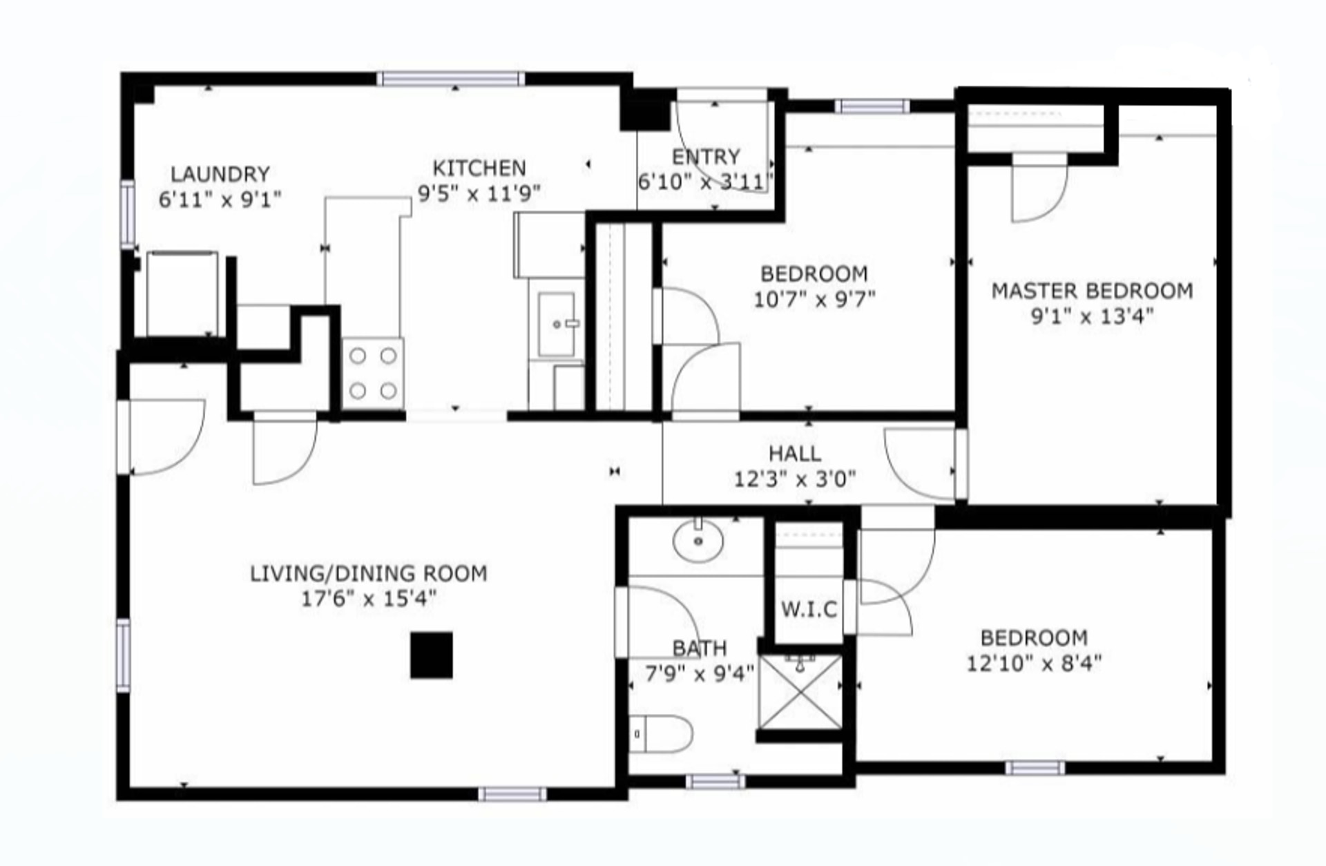 183 Hillside Drive – 3 beds, 1 bath, $2550