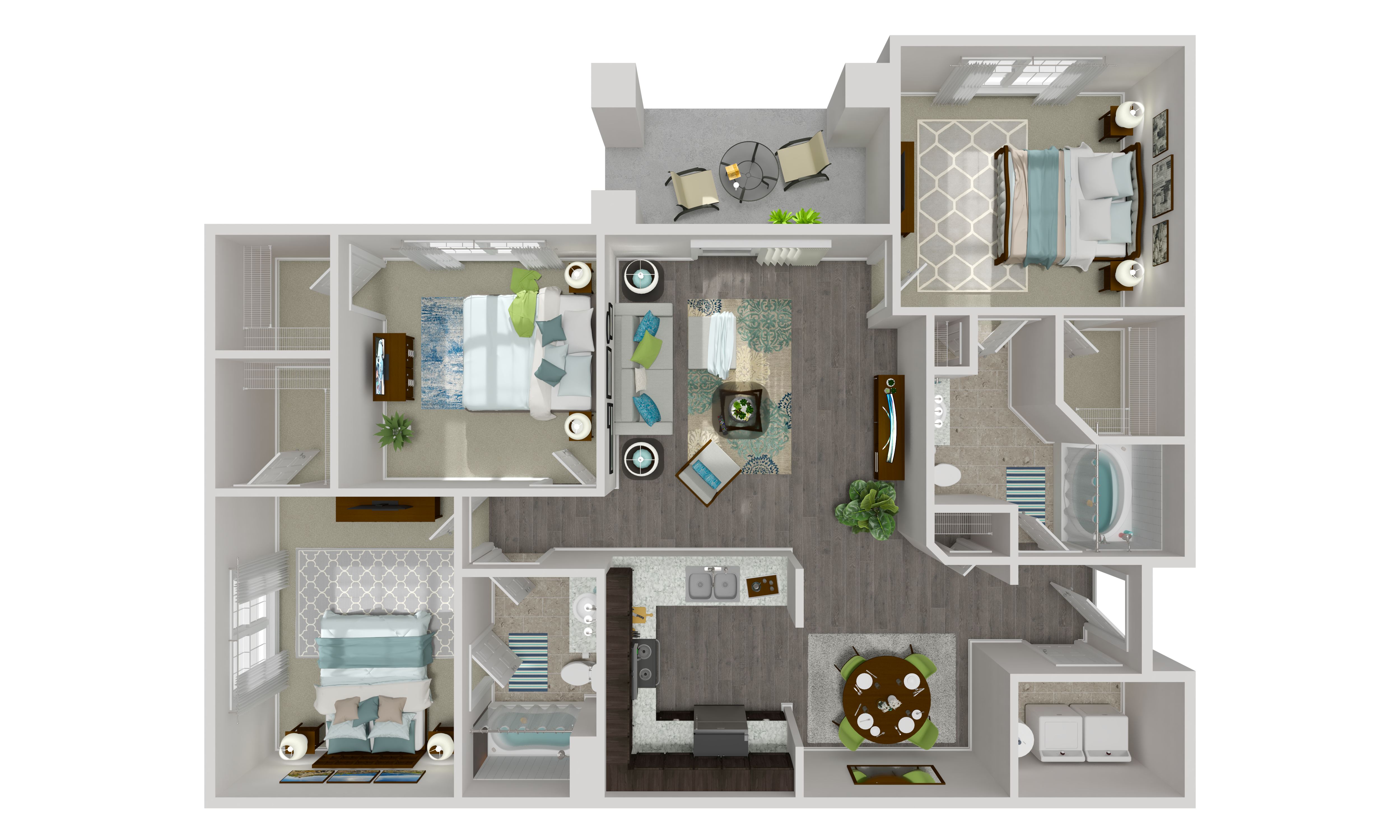 Faris Residences Goose Creek – 107-B