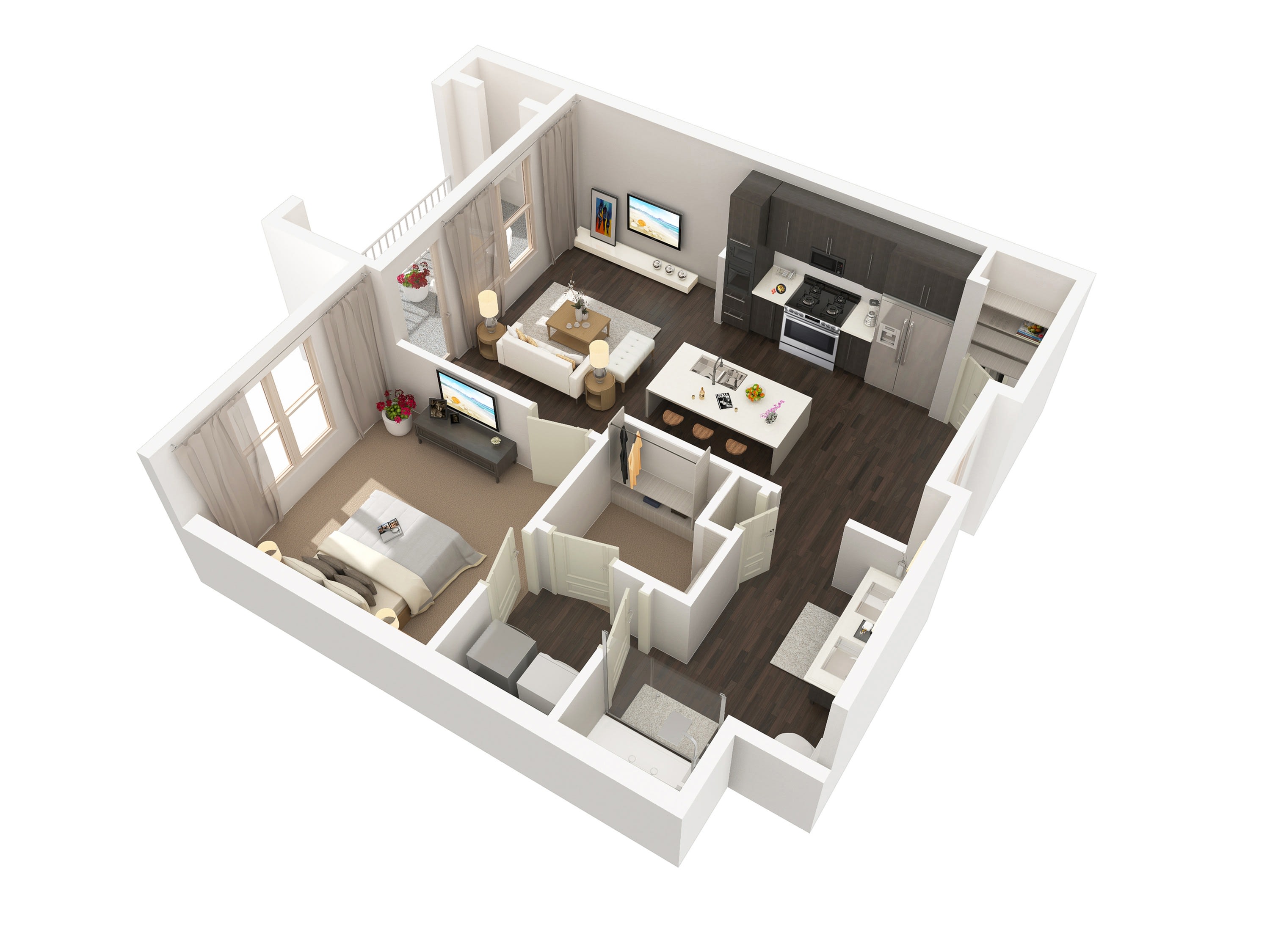 Larkspur at Shadow Creek Age 55+ Apartment Homes – A1