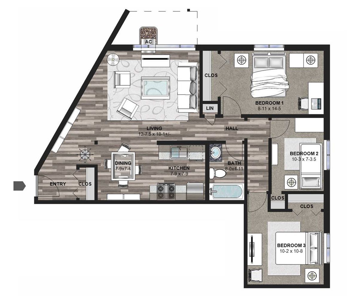 The Birchway Apartments – 303