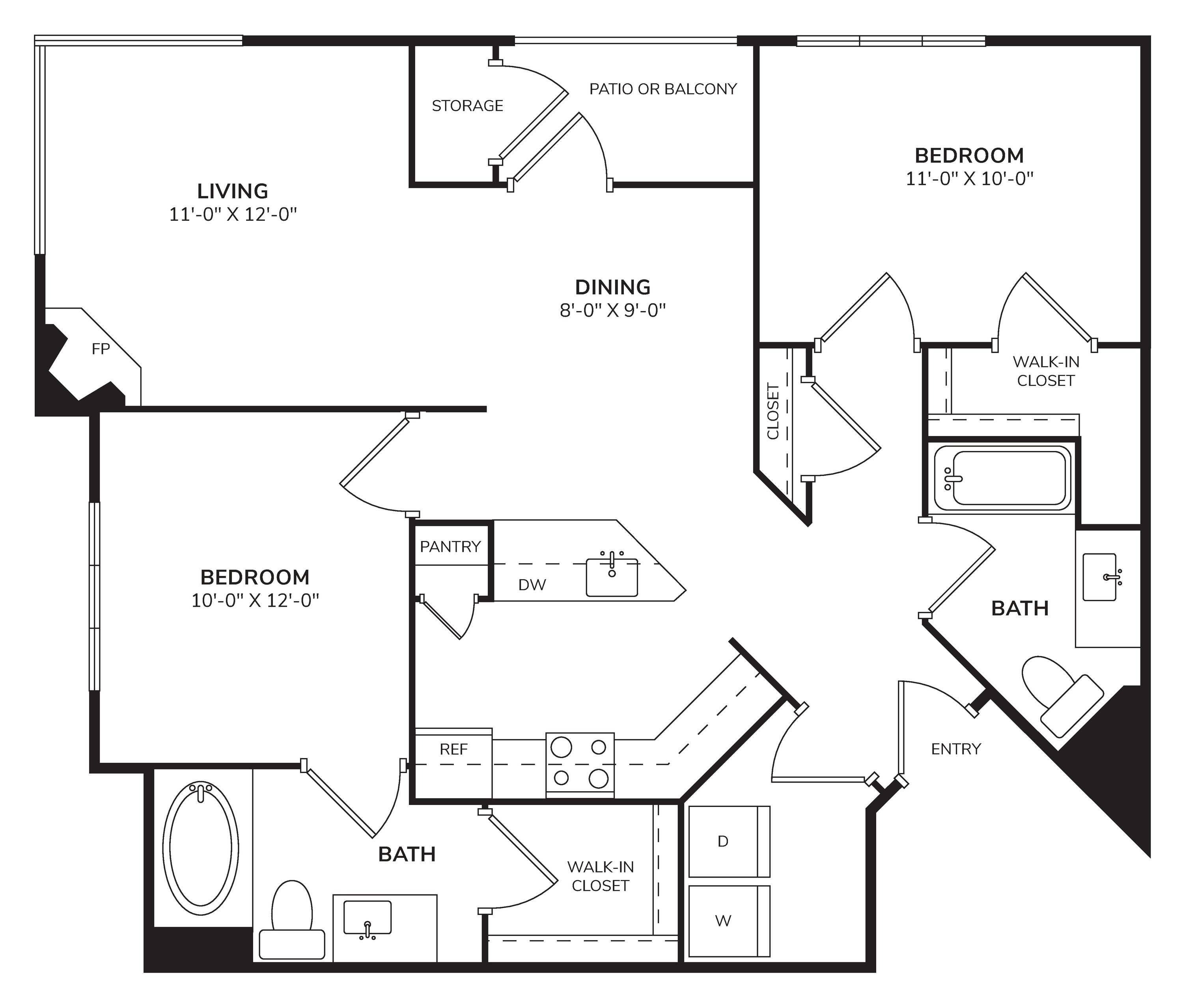 Pavona Apartments – 1108