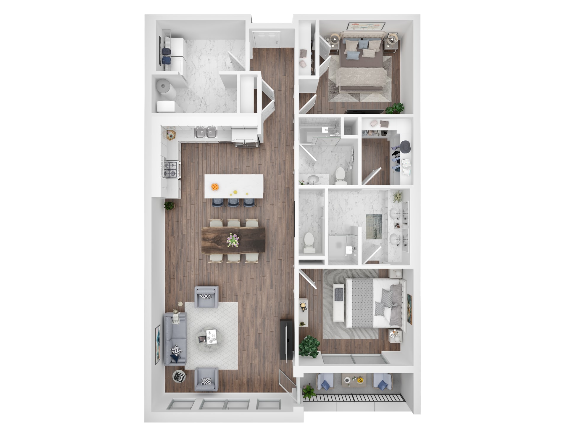 Elevate – 2 beds, 2 baths, $6000