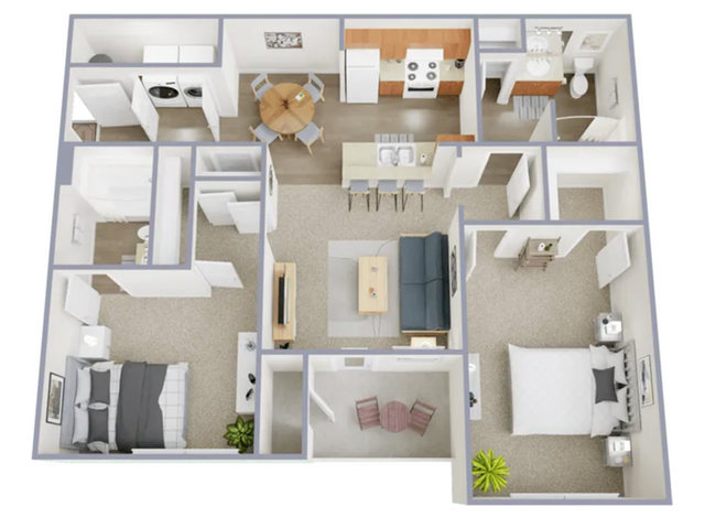 Inwood Crossings – 2 Bed, 2 Bath (60% Income Restricted)