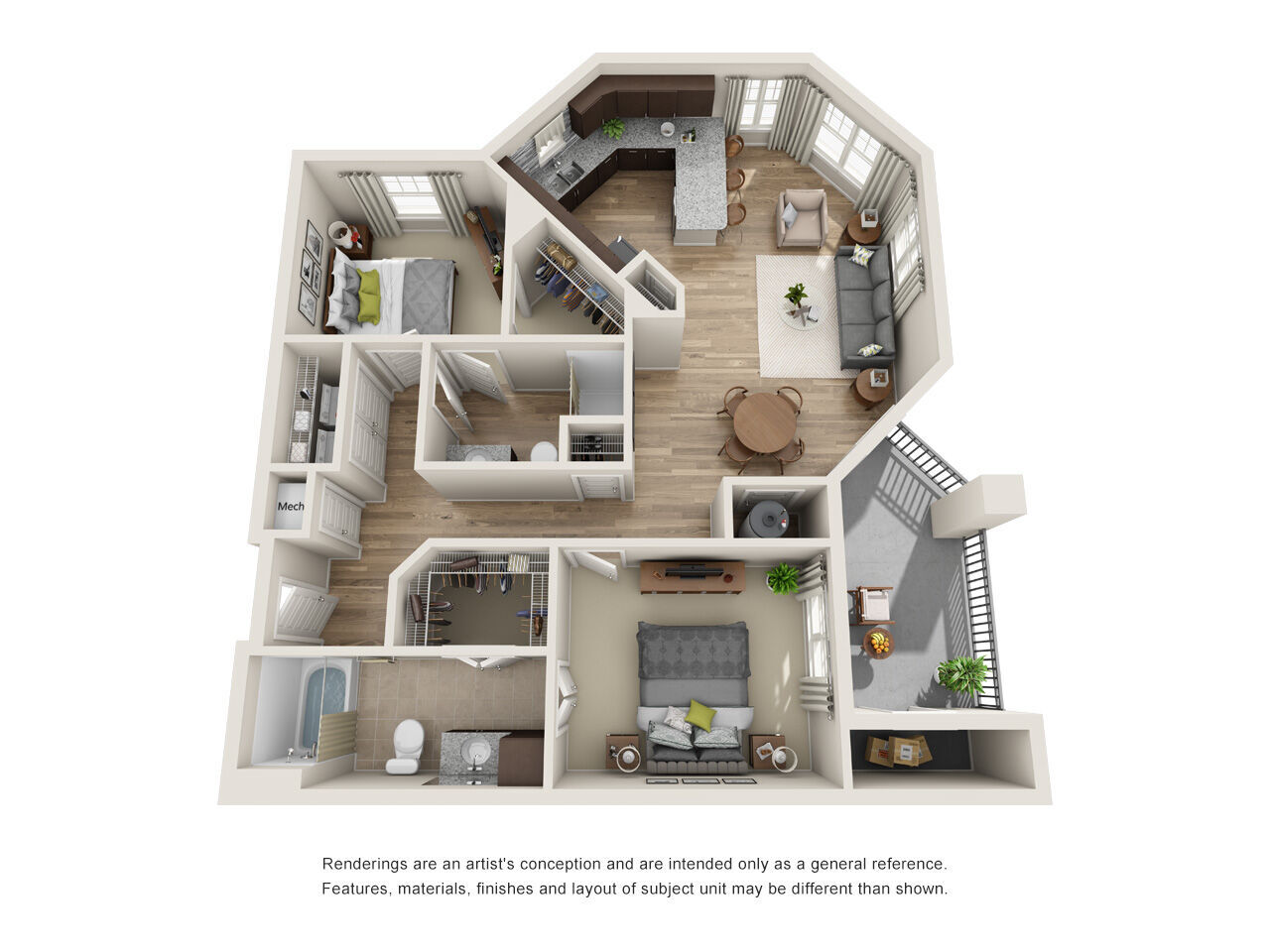 Pinnacle Apartments – 102