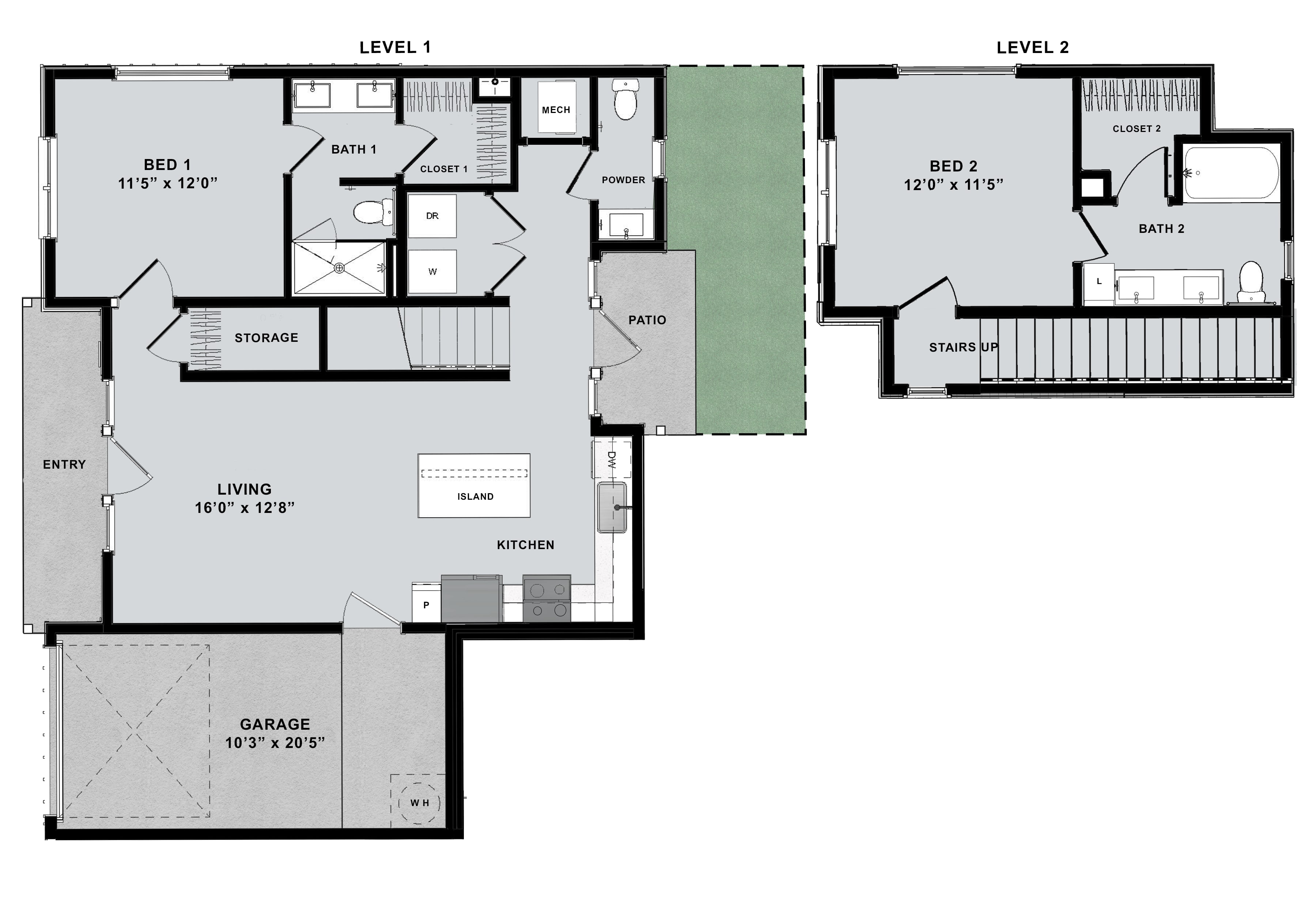 ParcHAUS at Paloma Creek – 1412B-F