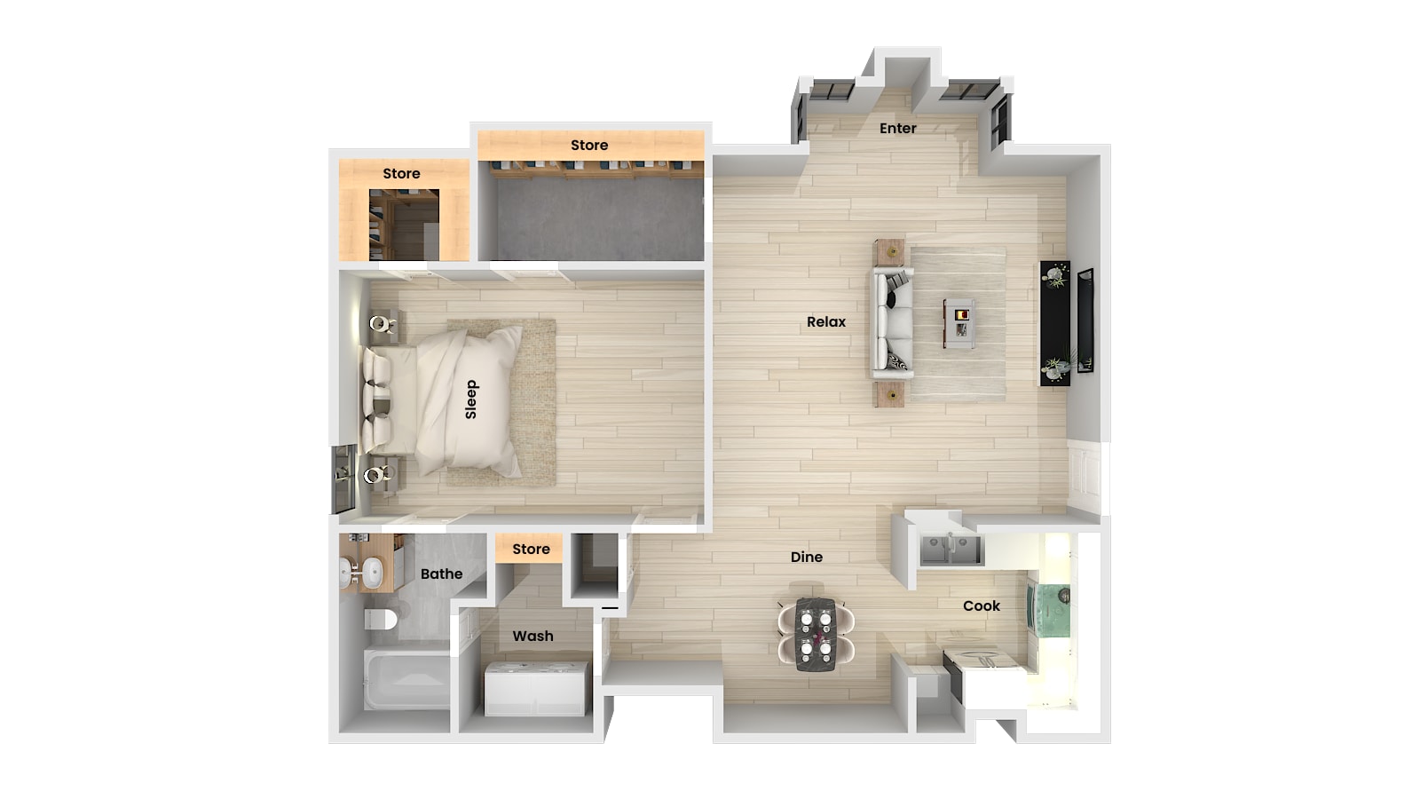 Courtney Square – 5-504