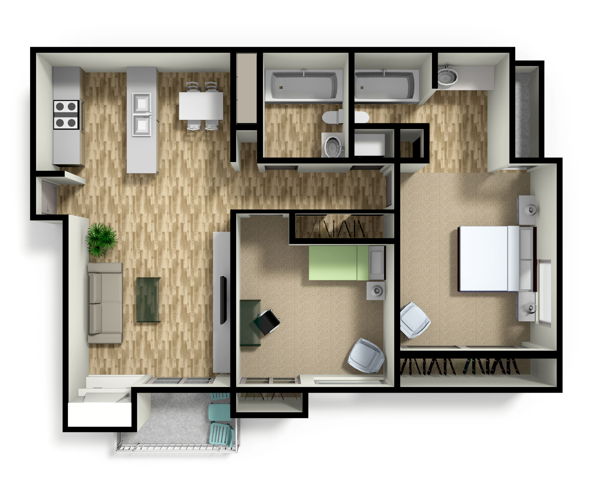 Villas at Holly – 10-101