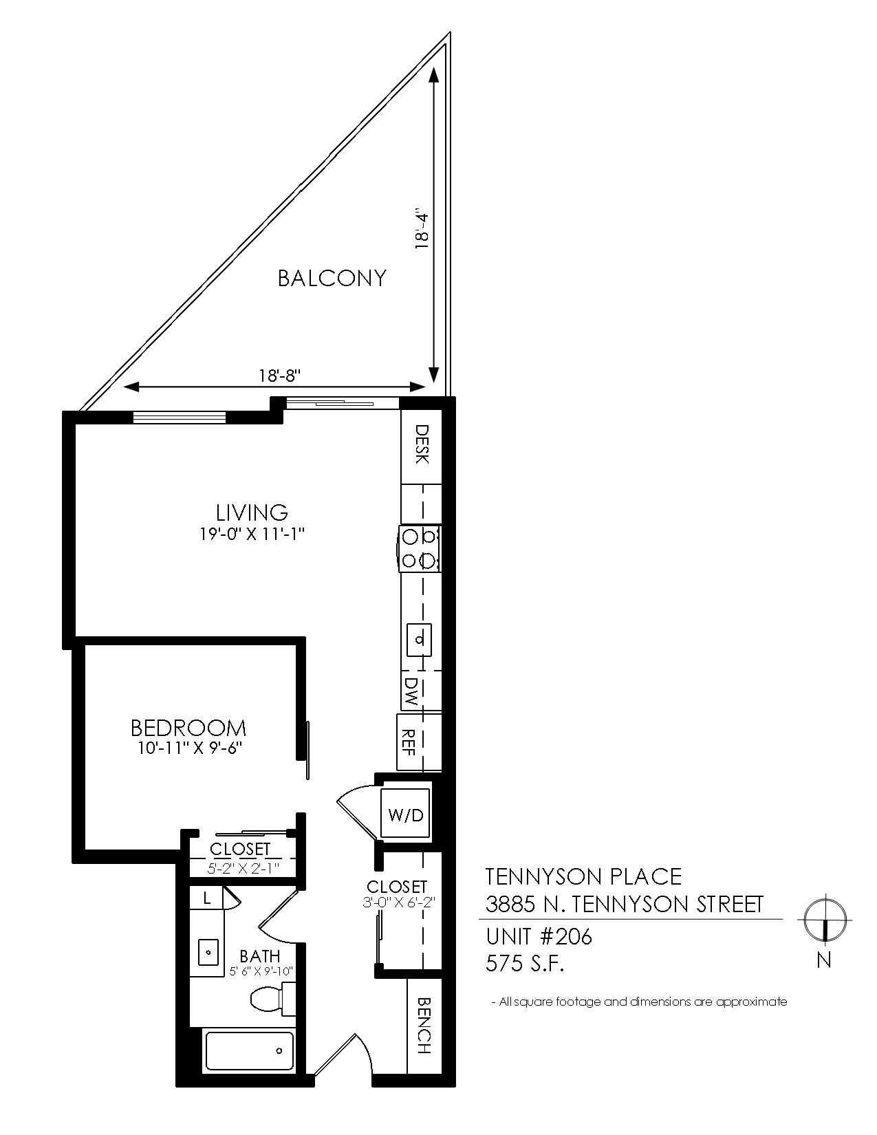 Tennyson Place – 206