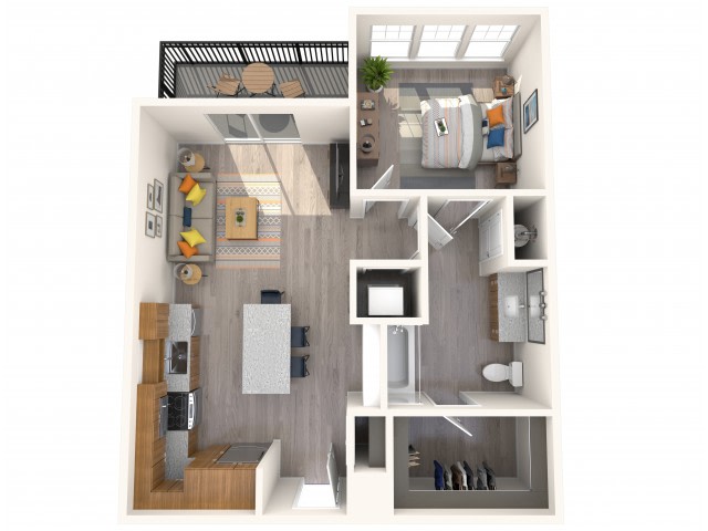 The Point at 3 North – 1105