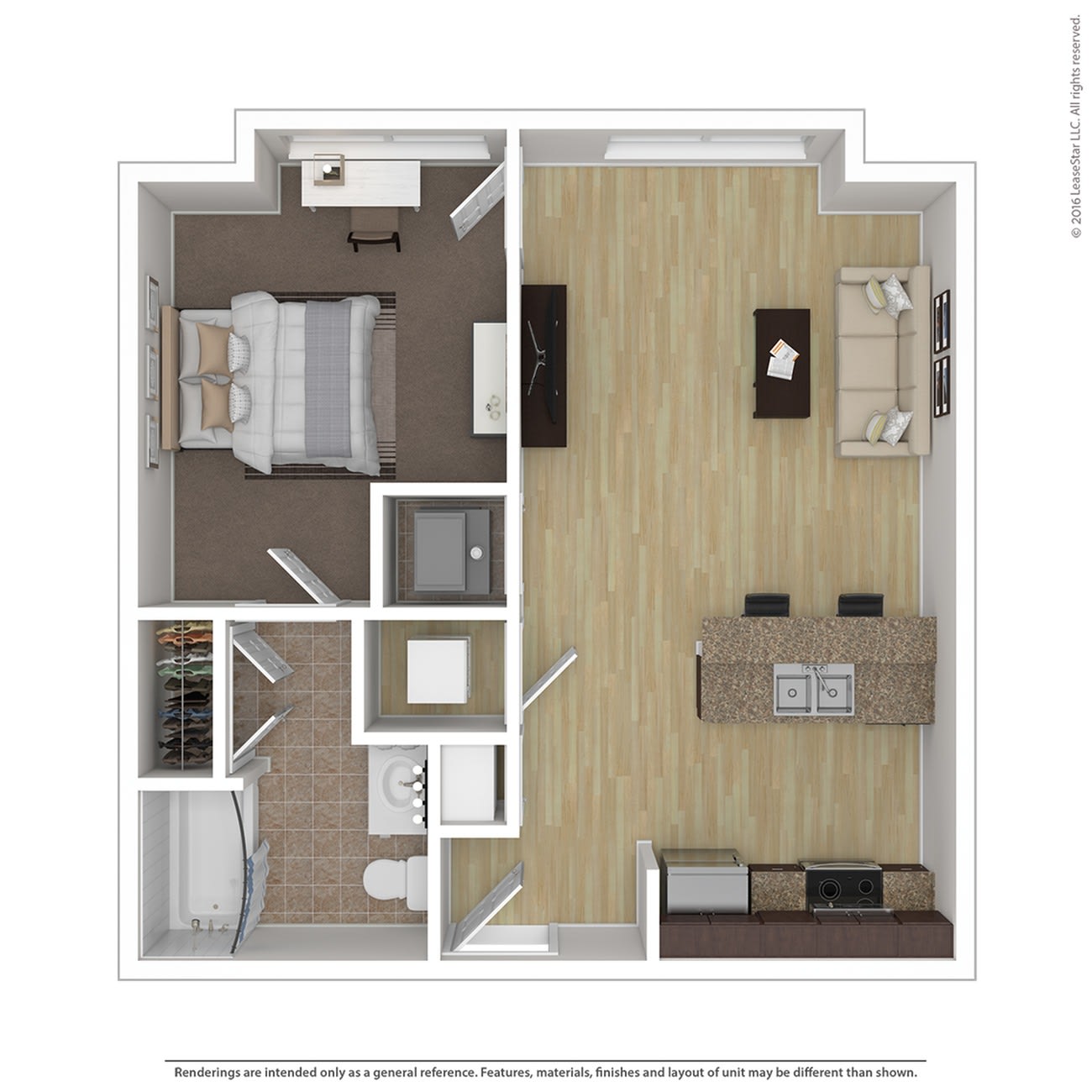 Irish Flats – Private - Priced By Bed