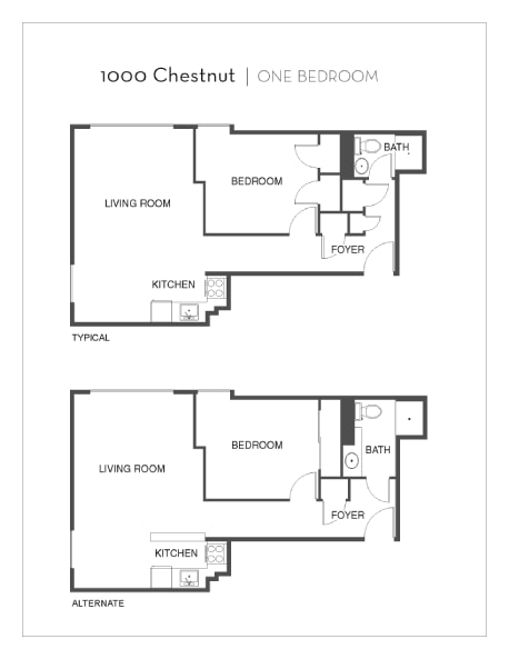 1000 Chestnut – 15C